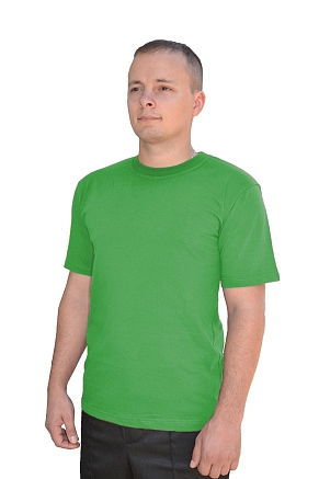 Мужская футболка однотонная / 7.6.6.3 Зеленый