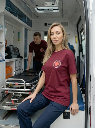 Футболка Скорая помощь М-204-14