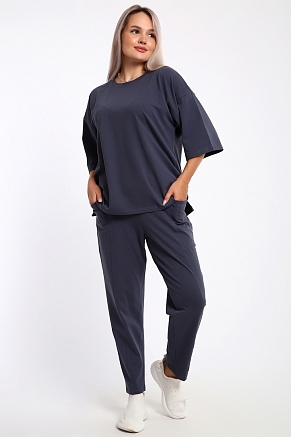 Женский костюм 653 / Серый