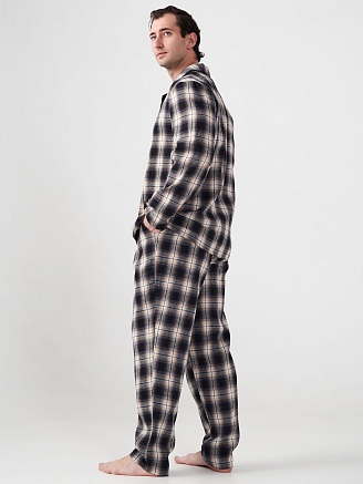 Мужская пижама "Добрый вечер" 2162-Ф / Темно-синий