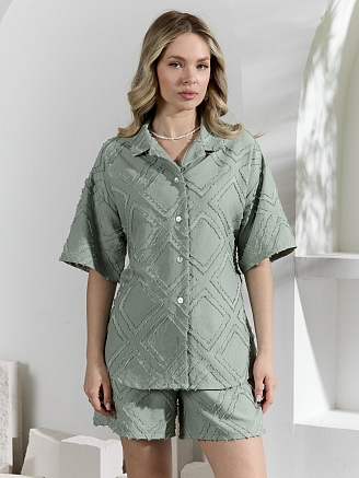 Женский костюм Ангелина-2 КЖ-127 / оливковый