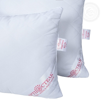 Подушка "Лебяжий пух" поликоттон // Отель