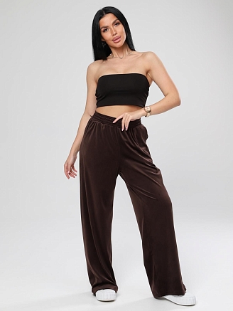 Женские брюки Марлена / шоколадный