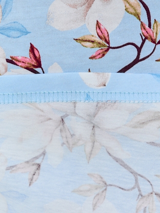 Женская сорочка Узор-1 НС-634 / голубой