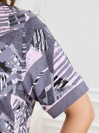 Женский халат Атмосфера / серый