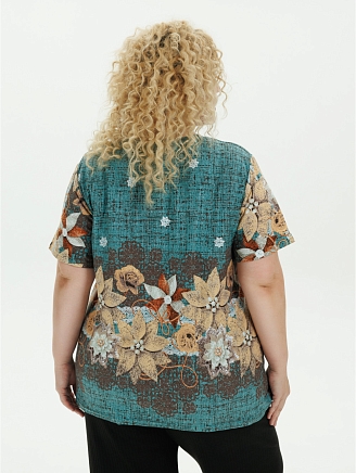 Женская футболка Аннушка / Зеленый