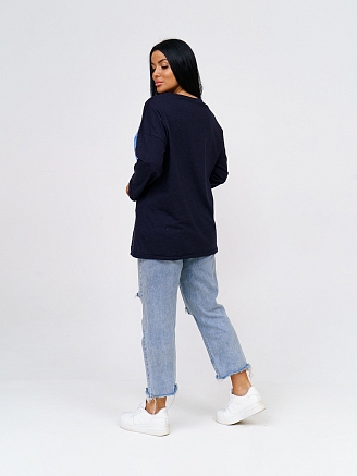 Женская туника мод.1714/3 / Темно-синий