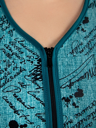 Женский халат М-149 / бирюзовый