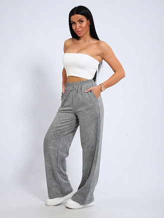 Женские брюки БР-11 / Серый