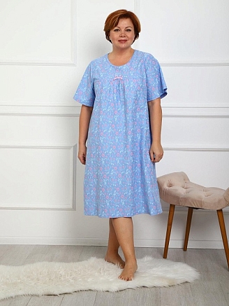 Женская сорочка Мариам / голубой