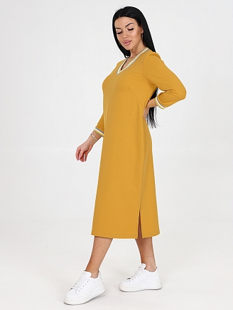 Женское платье ПлФ-2036 / Горчица