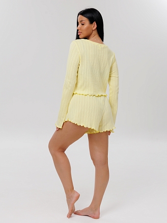 Женская пижама П-105(Риб) / Лимонный