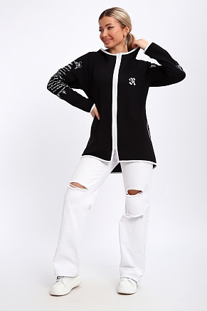 Женская туника 85036 / черный