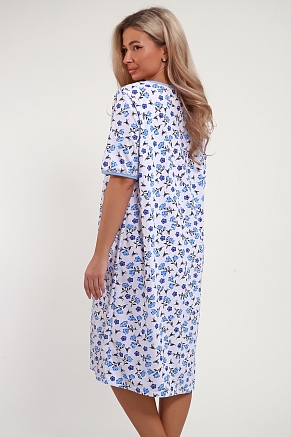 Женская ночная сорочка 51199 / голубой