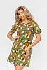 Женская туника 36727 / хаки №9