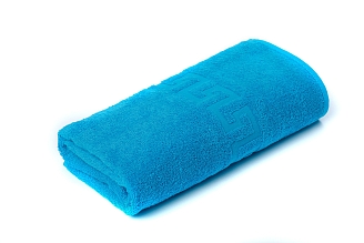 Полотенце махровое г/к Узбекистан 380 гр/м2 / 720-бирюза