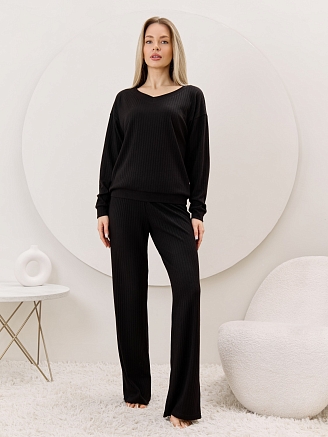 Женские брюки Эвила-2 / чёрный