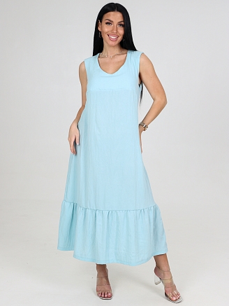 Женское платье Мятка ПлМ-2502 / Голубой