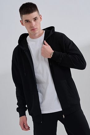 Костюм мужской на молнии 14477 / черный