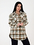 Женский жакет ЖФ-753 / Зеленая клетка