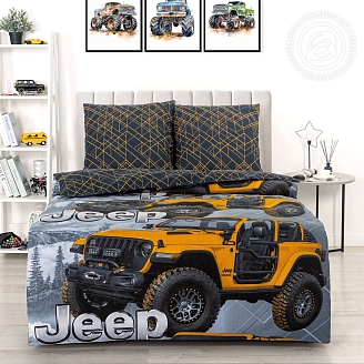 Детское постельное белье поплин арт.912 Вездеход