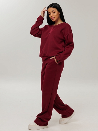 Женский костюм К-228(Н) / Бордовый