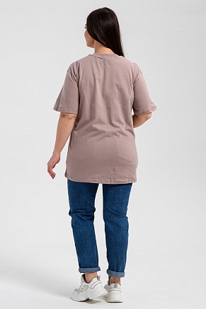 Футболка унисекс 8471/4 / кофе с молоком