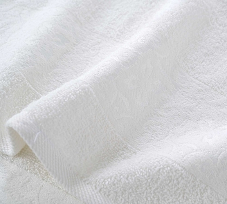 Махровое полотенце Мозаика / крем