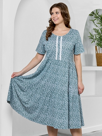 Женское платье Шелли / зелёный