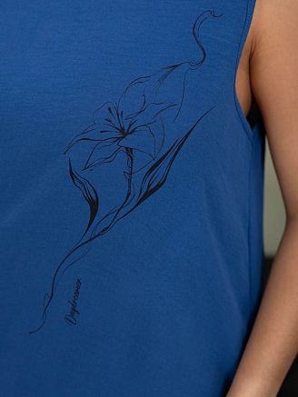 Женское платье мод.2162/1 / Синий