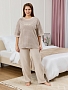 Женский костюм Краски / светло-бежевый