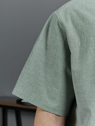 Мужской костюм Аристократ-2 / хвойный меланж