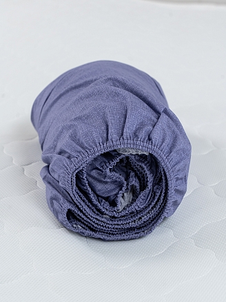 Постельное белье поплин Иваново (без пододеяльника) / Лаванда