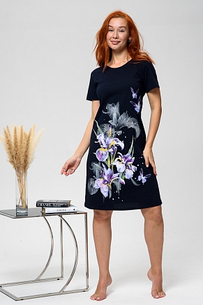 Женская туника 67157 / ирисы