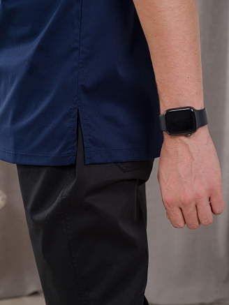 Поло медицинское мужское М-287-63 Элит-145 / Стрейч