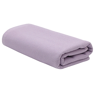 Махровое полотенце УЗБ Браво м7779_22 / Сиреневый