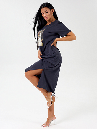 Женское платье Рамона / Темно-серый