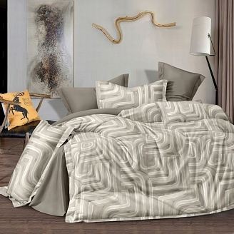 Постельное белье поплин люкс / Лабиринт