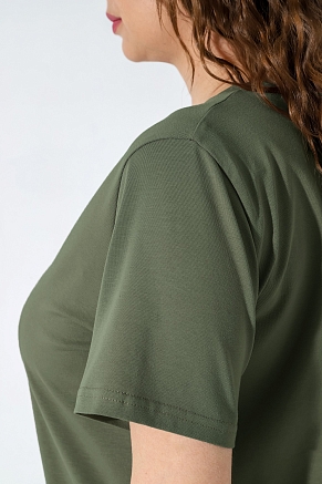 Женская футболка Базис-5 / хаки