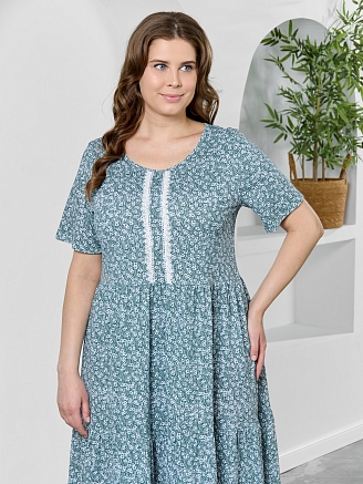 Женское платье Шелли / зелёный