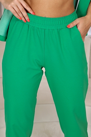 Женский костюм 24739 / зеленый