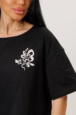 Женский костюм с брюками 2262/1 / Черный