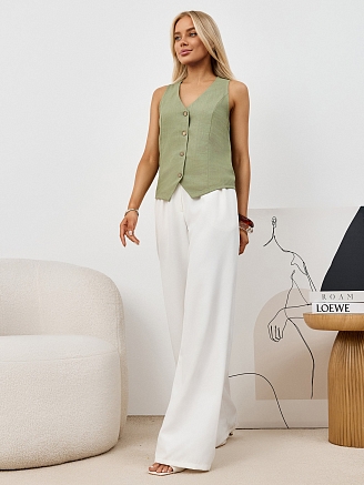 Женский жилет Аманти-1 / зелёный