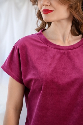 Женский костюм ВБ-5 К-759 / малиновый