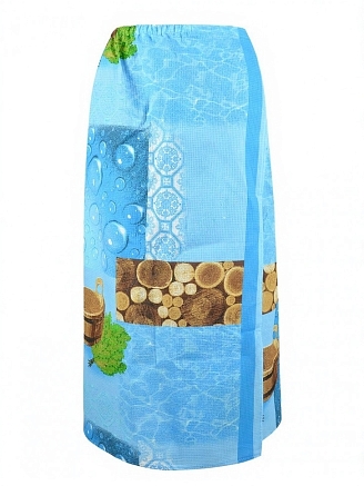 Женская накидка Сауна леди цветная / В ассортименте