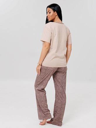 Женская пижама П-60(К) / Какао (медвежонок)