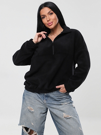 Женская толстовка М-216 / черный