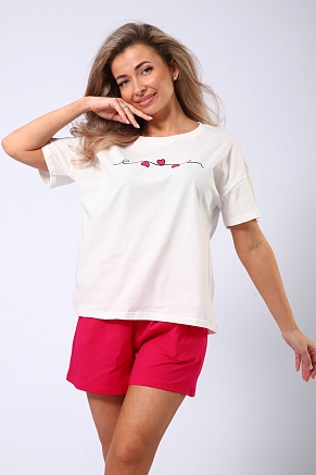 Женский костюм 88120 / малина