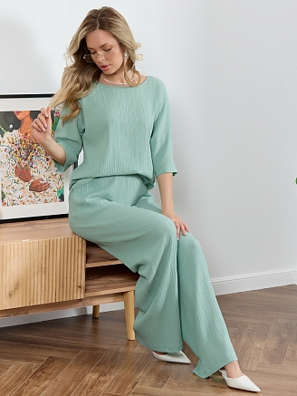 Женская блузка Сиеста-6 / светло-зеленый