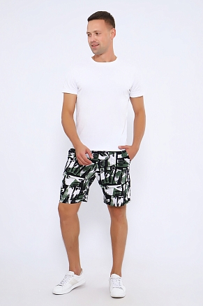 Мужские шорты 36829 / зеленый